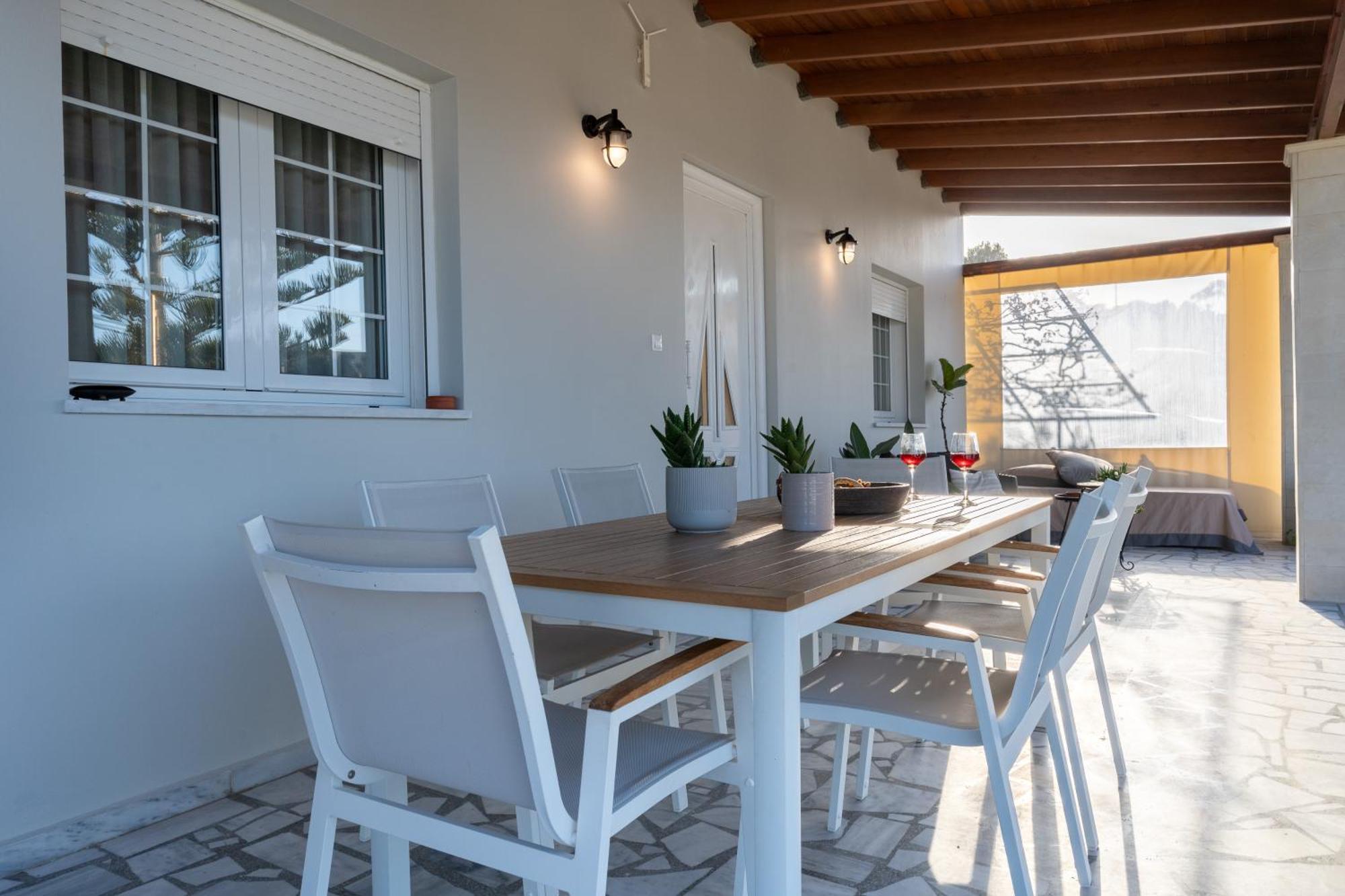 Amazing View Villa Aliki With Infinity Pool & Spa Ligaria  Exterior photo