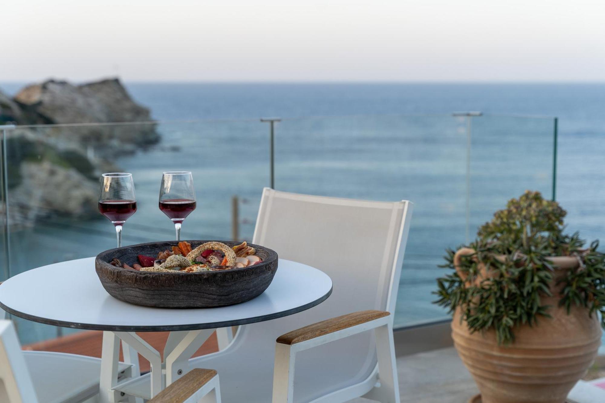Amazing View Villa Aliki With Infinity Pool & Spa Ligaria  Exterior photo