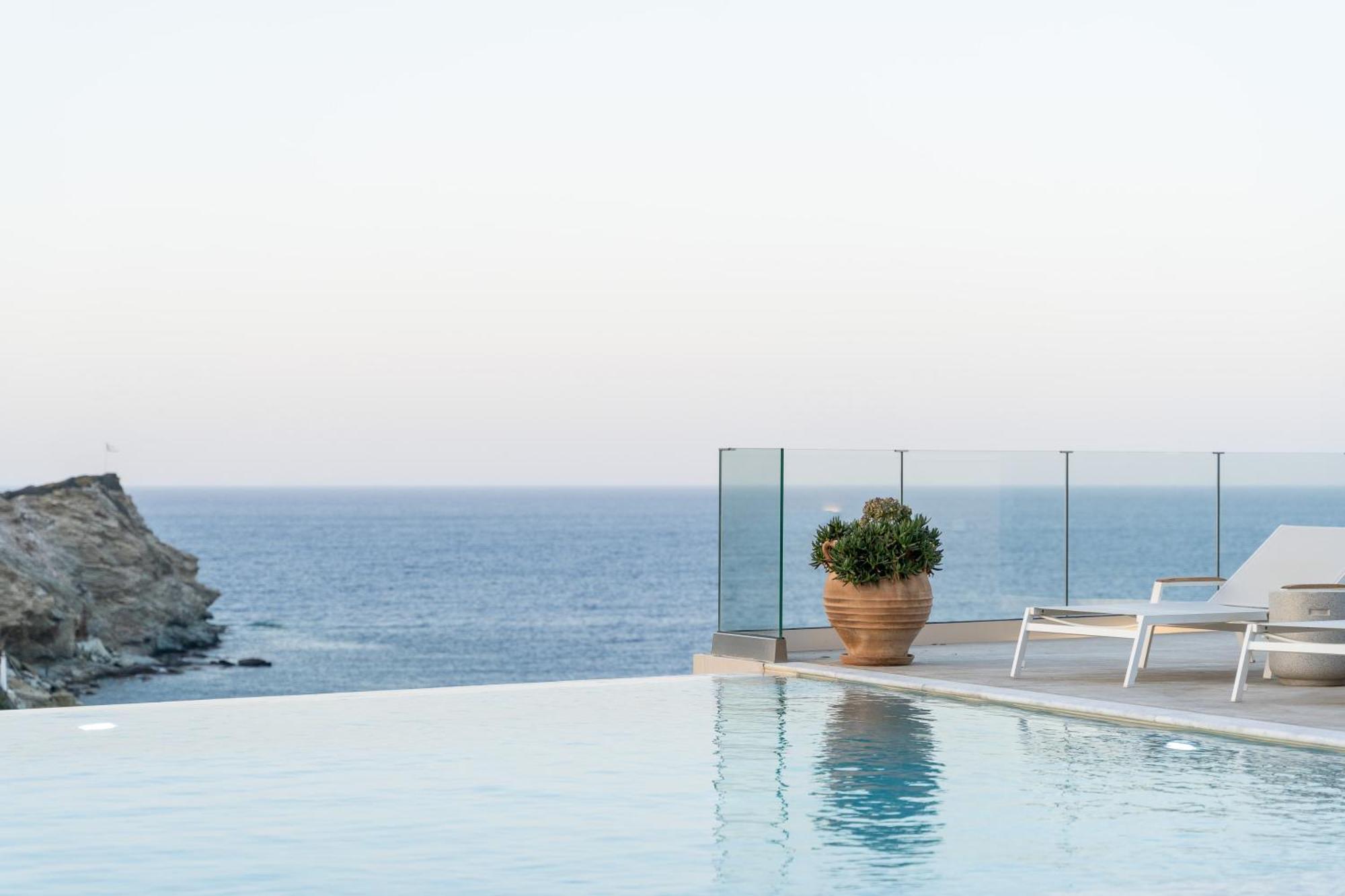 Amazing View Villa Aliki With Infinity Pool & Spa Ligaria  Exterior photo