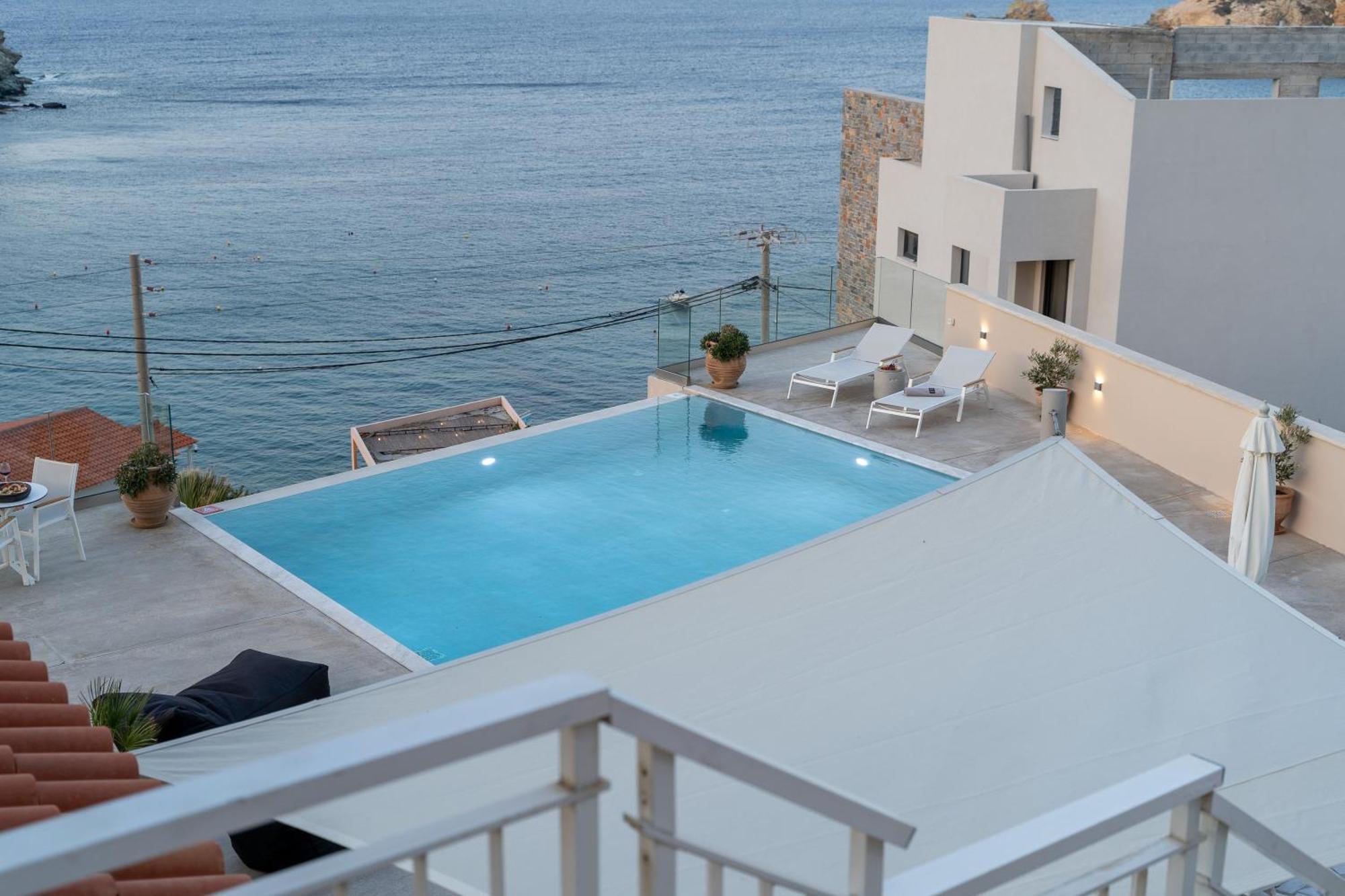 Amazing View Villa Aliki With Infinity Pool & Spa Ligaria  Exterior photo